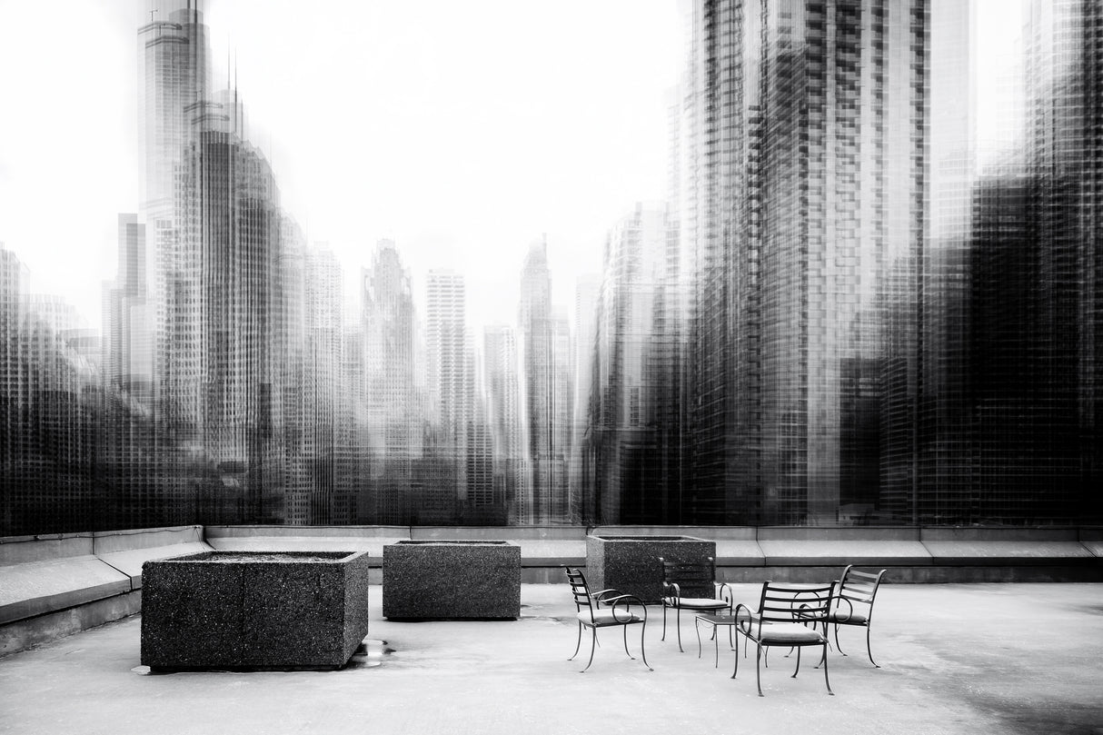the terrace Poster och Canvastavla