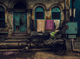 Old streets (Benares) Poster och Canvastavla