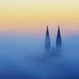 --Foggy Vyšehrad-- Poster och Canvastavla