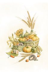 Harvest Season Lock Poster och Canvastavla