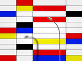 Color Wall Poster och Canvastavla