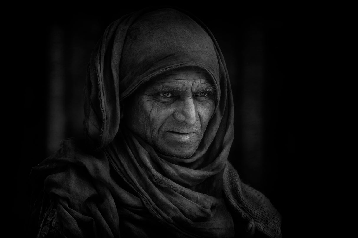 Man from Jaisalmer fort Poster och Canvastavla