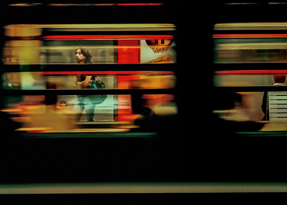 The first metro Poster och Canvastavla