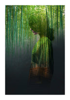Kiyoto Kimono Poster och Canvastavla
