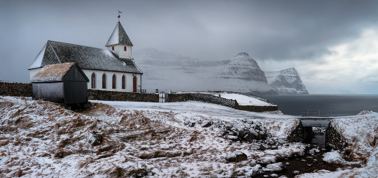Three Churches Poster och Canvastavla