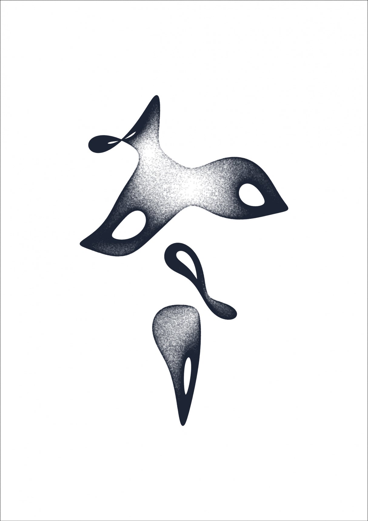 Masquerade Torus Poster och Canvastavla