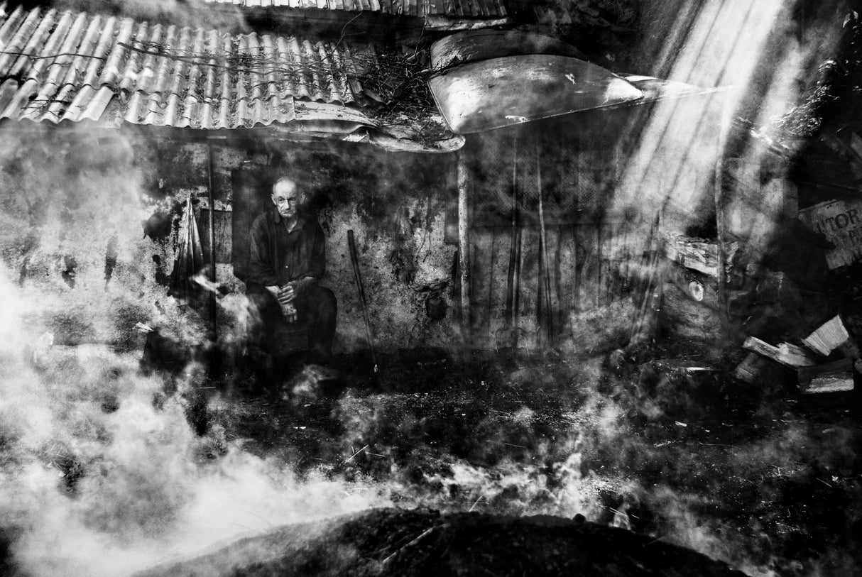 black smoke Poster och Canvastavla