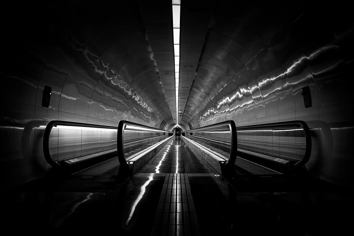 The Moving Walkway Poster och Canvastavla