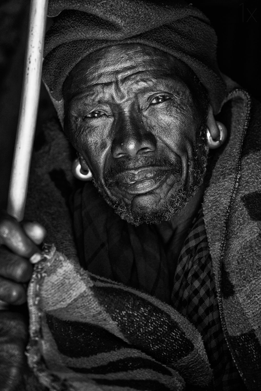 Masai Chief ll Poster och Canvastavla