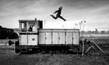 Does not stop the train Poster och Canvastavla