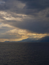 stormy weather and seascape Poster och Canvastavla