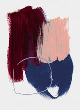 Abstract Brush Strokes 10x 300dpi Poster och Canvastavla