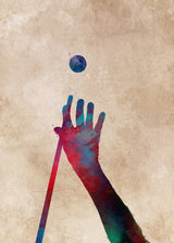 Bilard Sport Art 1 Poster och Canvastavla