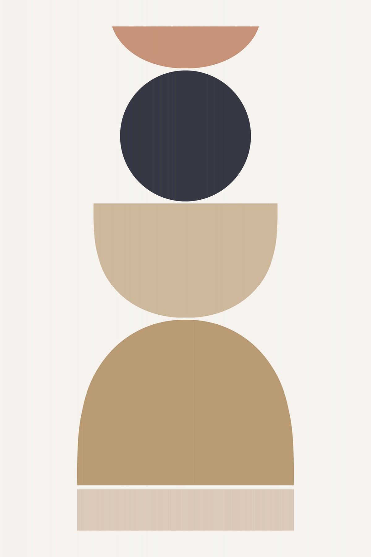 Loving Shapes Poster och Canvastavla