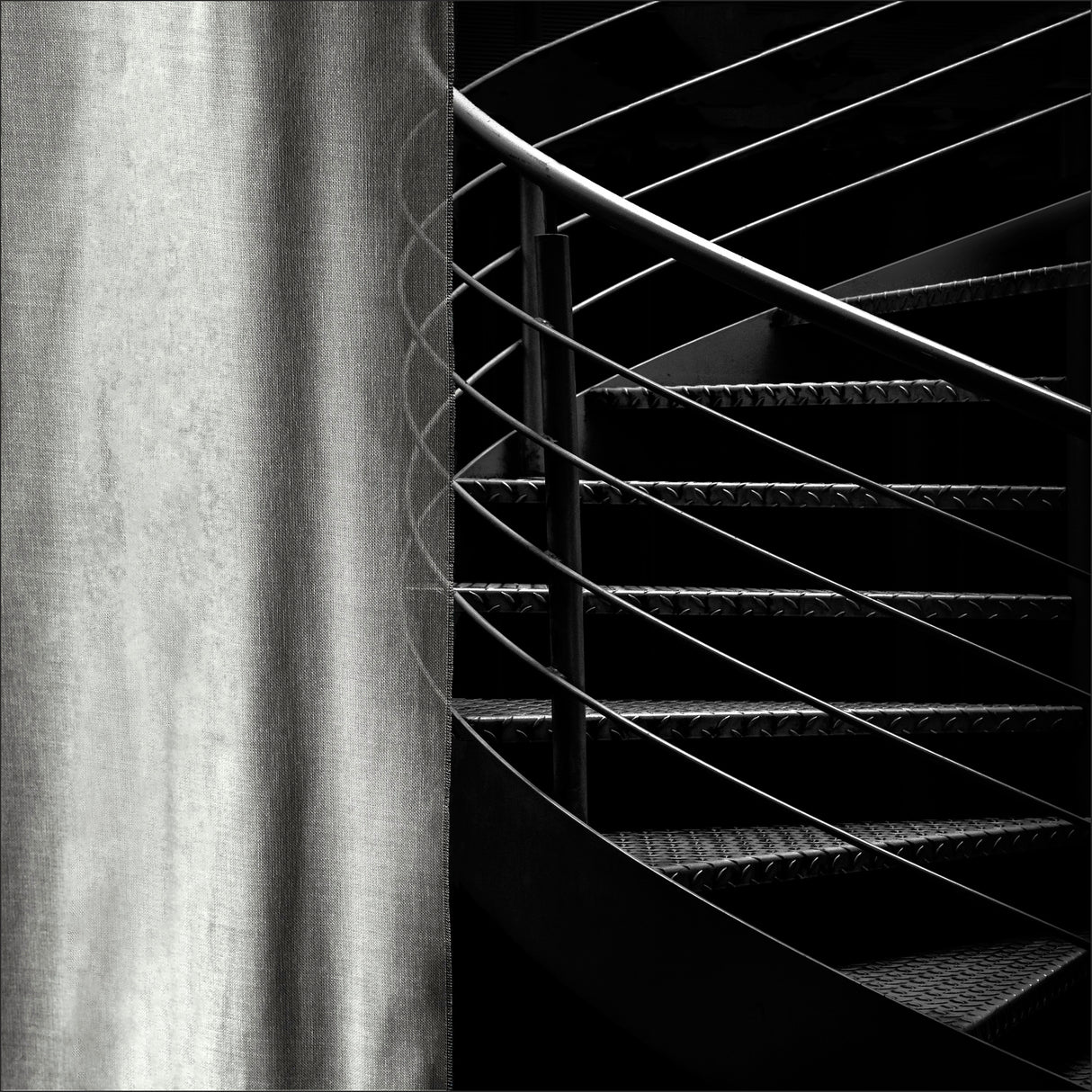 disappear stairs Poster och Canvastavla
