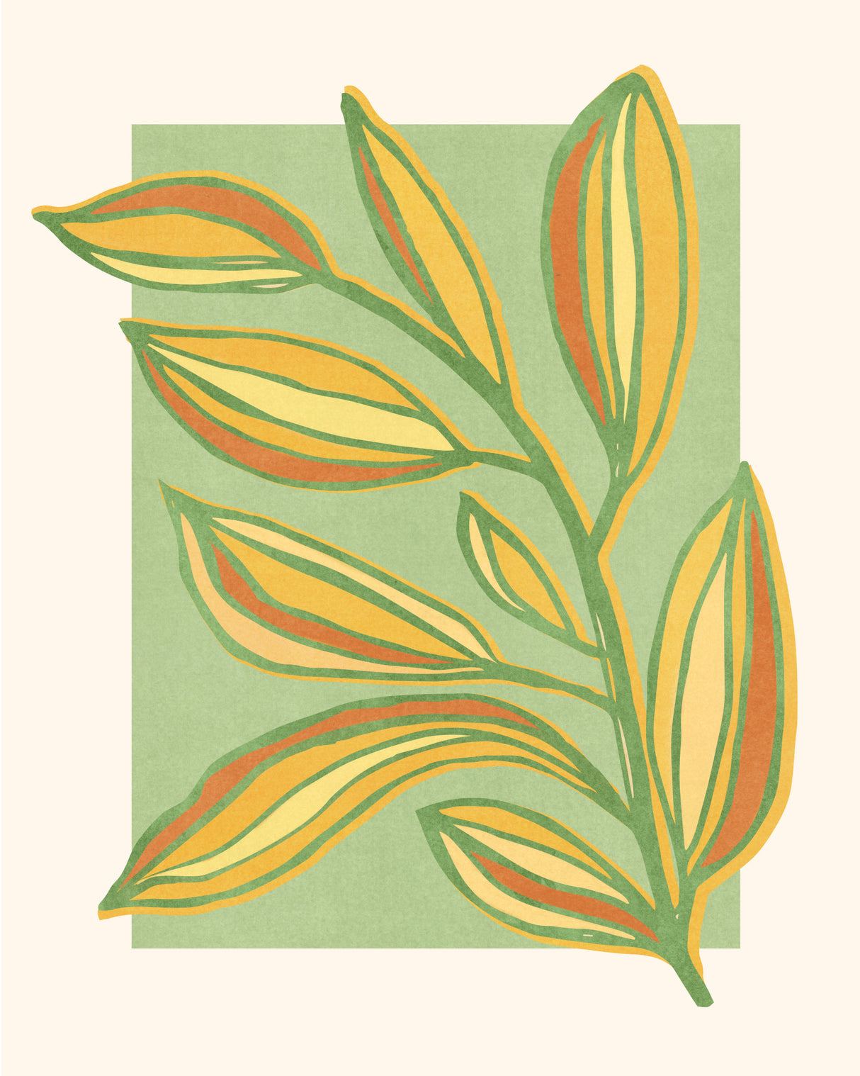 Summer Farm Poster och Canvastavla