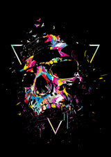 Skull X Poster och Canvastavla