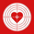 Hit Me In the Heart Poster och Canvastavla