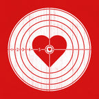 Hit Me In the Heart Poster och Canvastavla