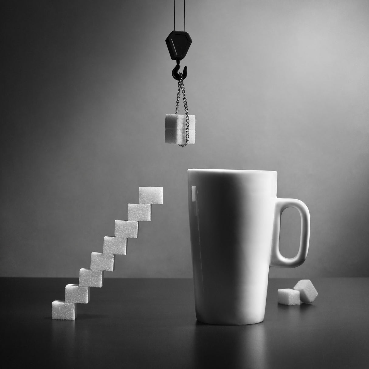 One HUGE cup of coffe please Poster och Canvastavla