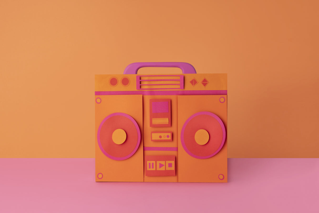 Radio Poster och Canvastavla