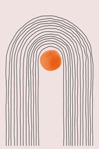 Easy Sun #4 Poster och Canvastavla