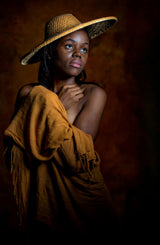 Yellow Hat Poster och Canvastavla