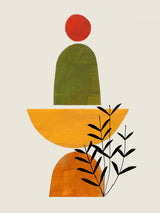 Banana Garden Poster och Canvastavla