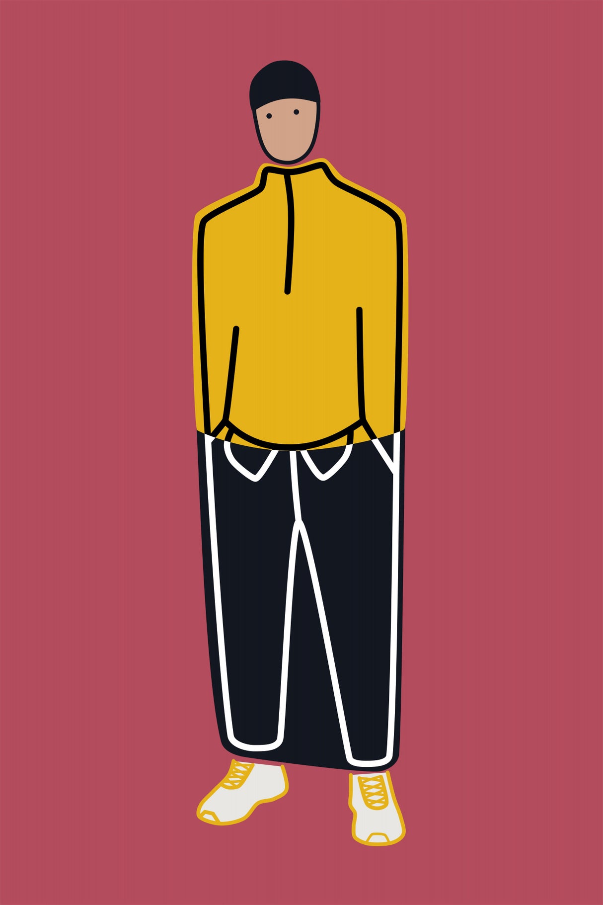 Hands In Pockets Poster och Canvastavla