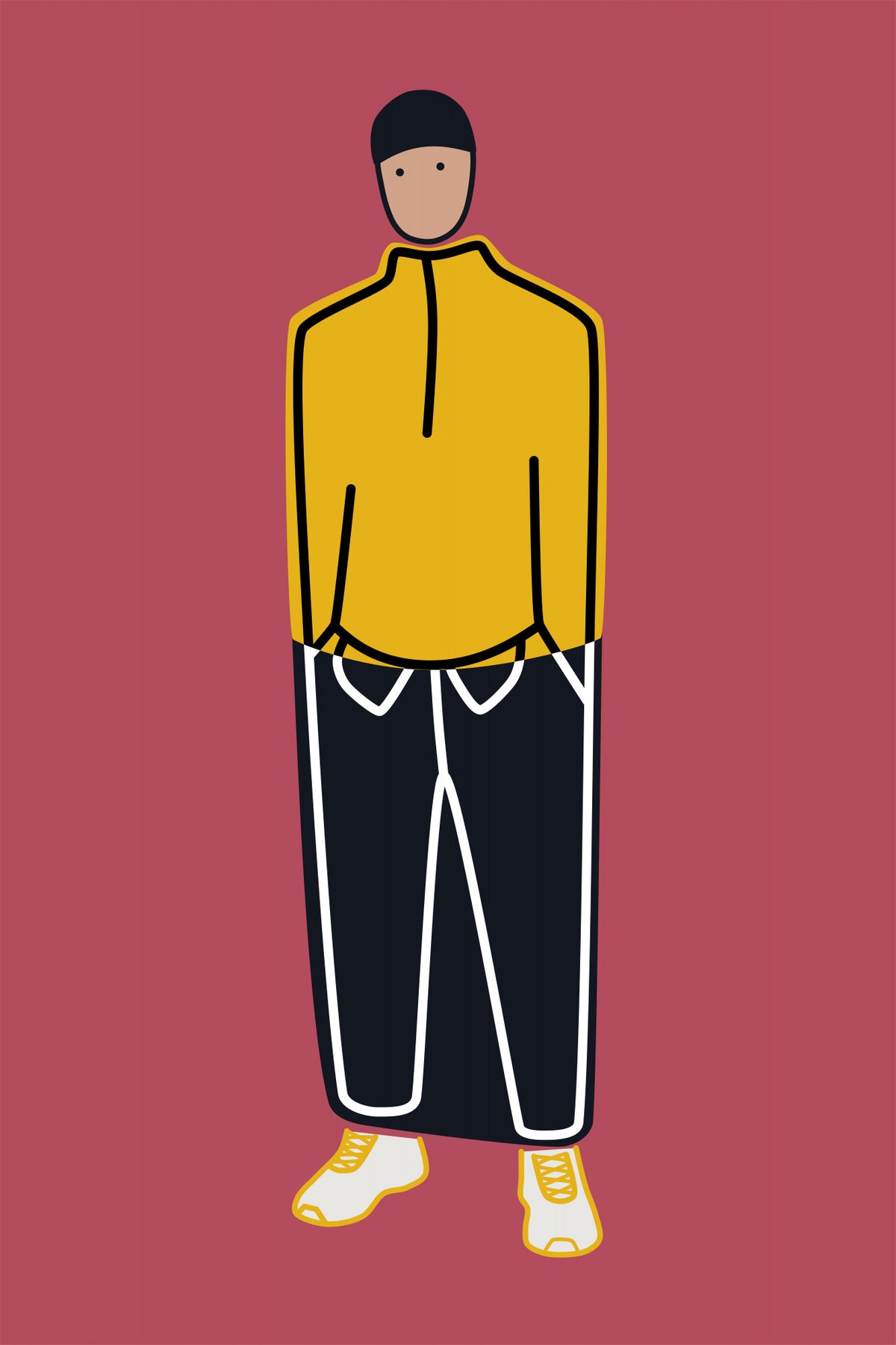 Hands In Pockets Poster och Canvastavla