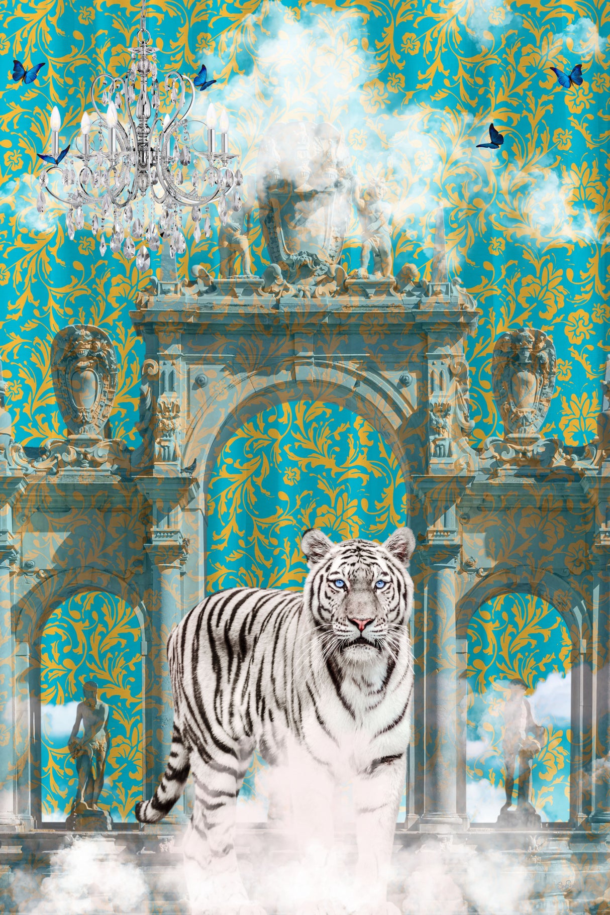 White Tiger Adventures Poster och Canvastavla