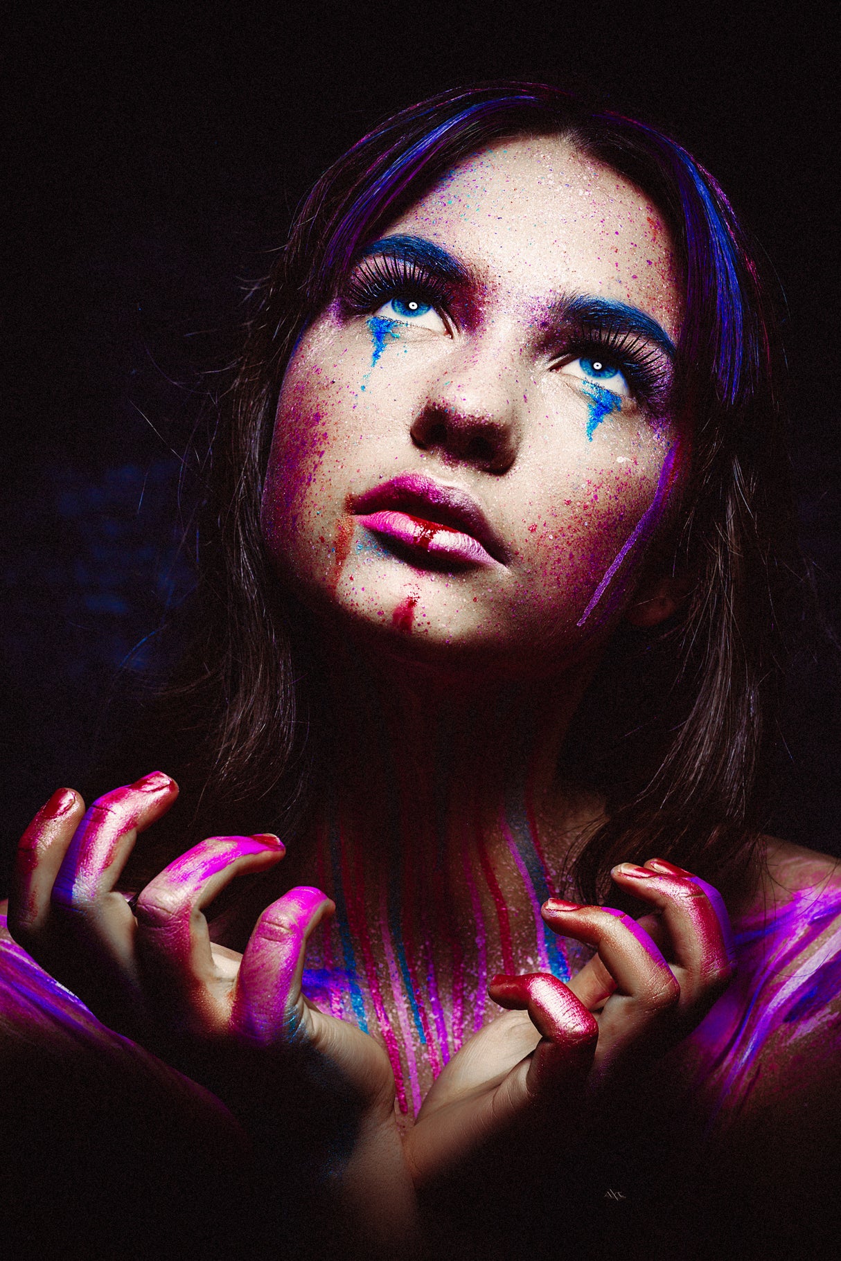 Pray for colors Poster och Canvastavla