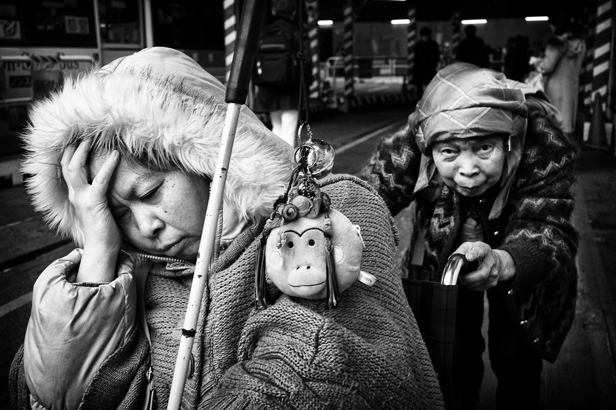 Shibuya Street - TOKYO 2018 Poster och Canvastavla