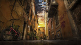 Vicolo della torre Roma Poster och Canvastavla