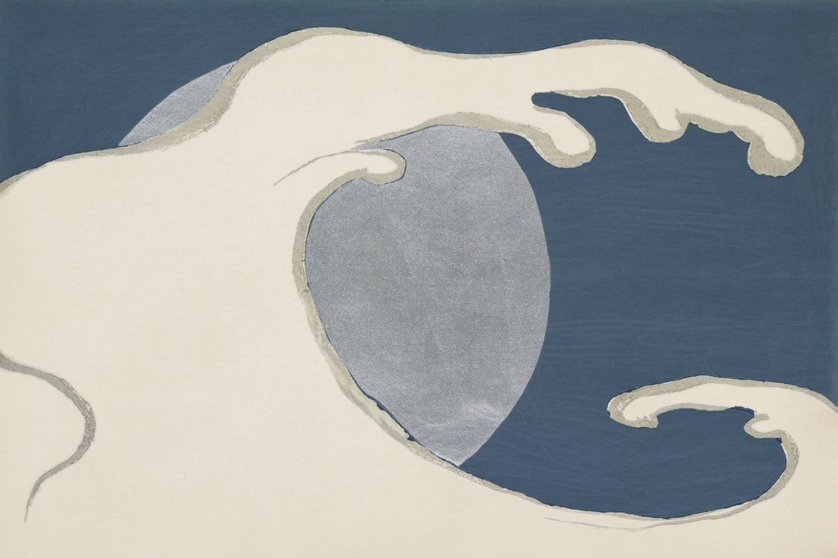 Waves and sun from Momoyogusa Poster och Canvastavla