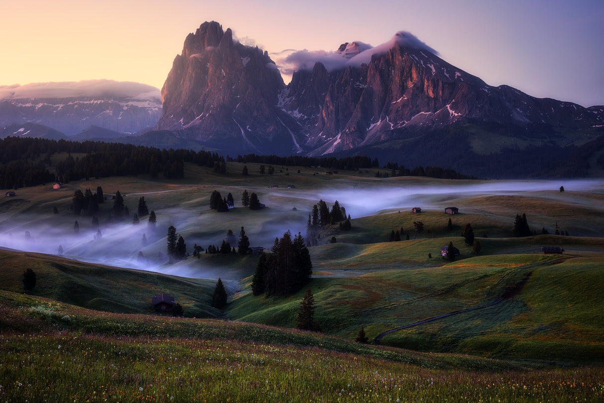 An Alpine Morning Poster och Canvastavla