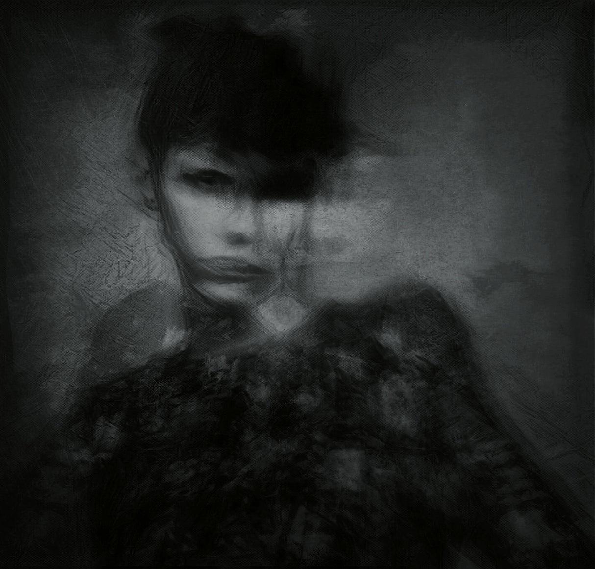 A Quiet Darkness (portrait) Poster och Canvastavla