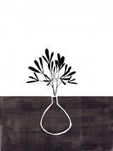 Ink Vase Poster och Canvastavla