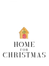 Gingerbread home for Christmas Poster och Canvastavla