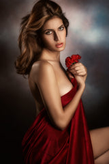 The red carnation Poster och Canvastavla