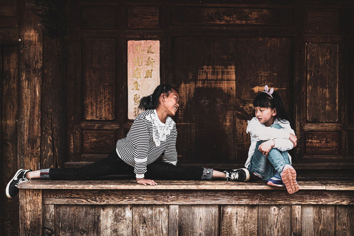 Funny girls Poster och Canvastavla