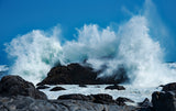 Wave Break Poster och Canvastavla