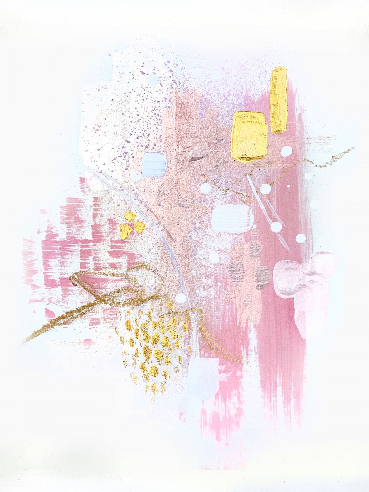 Rose and Gold Light 2 Poster och Canvastavla