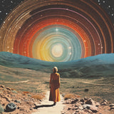 Into The Unknown Collage Art Poster och Canvastavla
