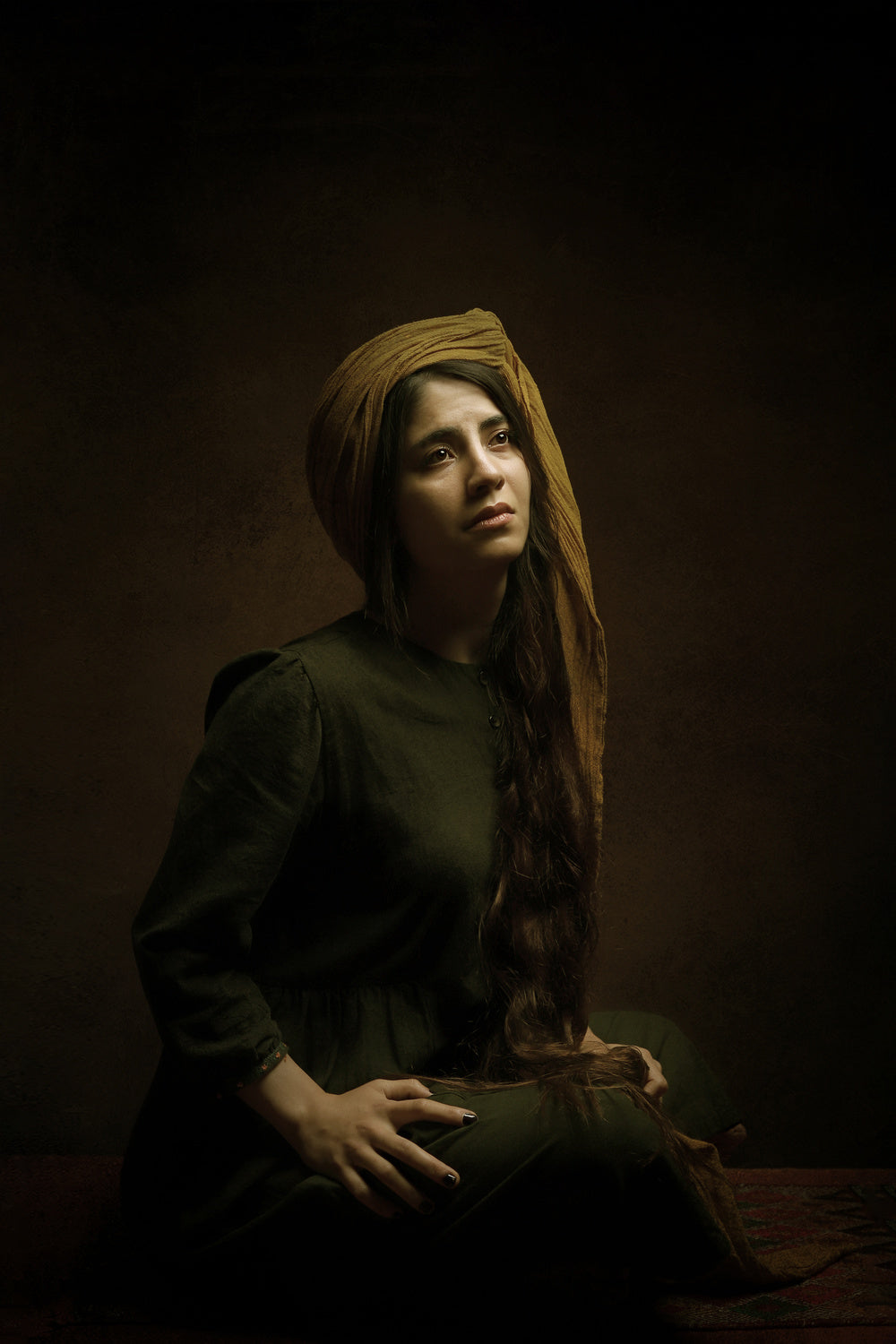 Persian girl Poster och Canvastavla