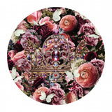 Paisley Blooms &amp; Crow Poster och Canvastavla