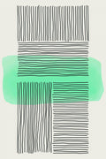 Green Minimalism #2 Poster och Canvastavla