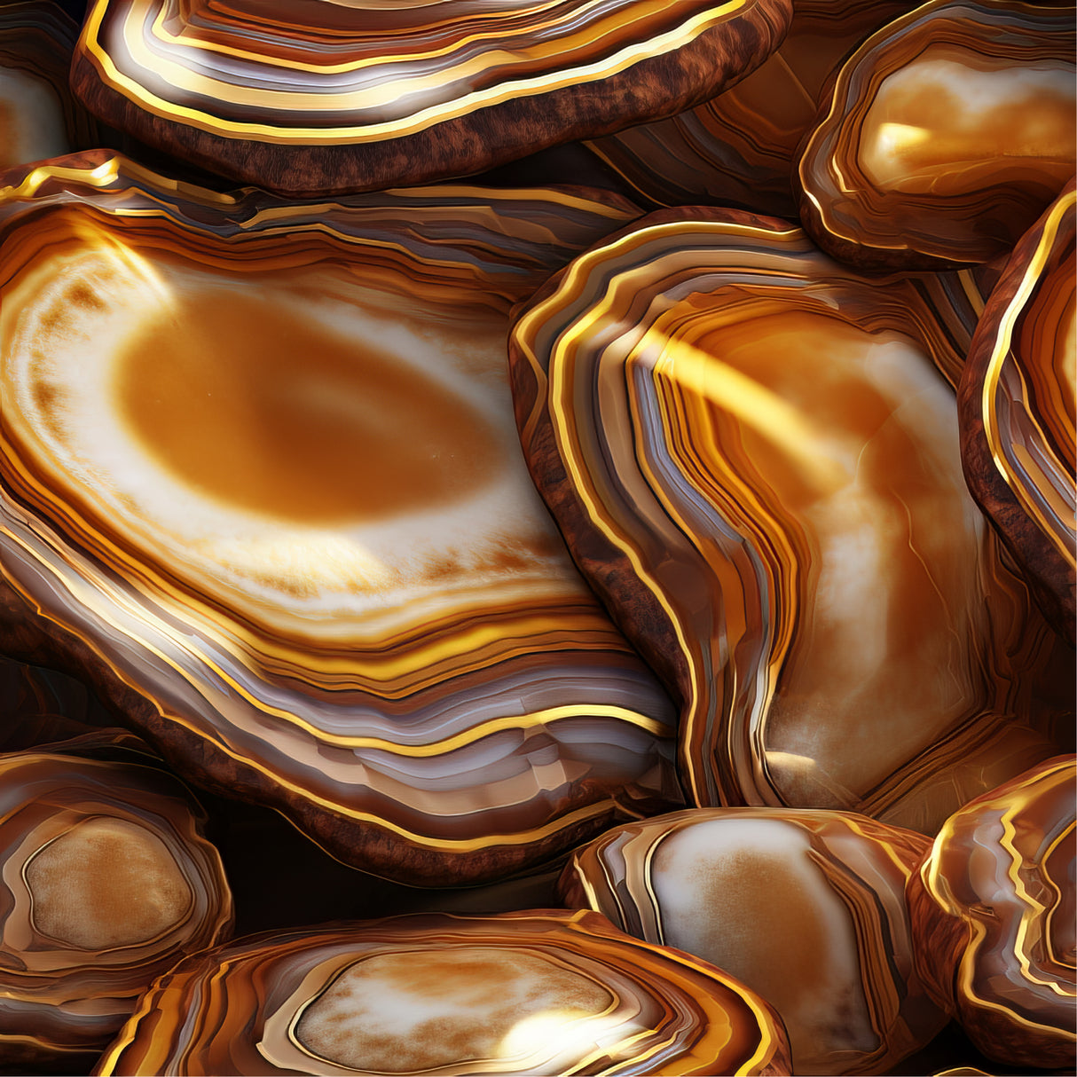 Agate 8 Poster och Canvastavla