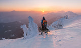 Snowboarder and his dog Poster och Canvastavla