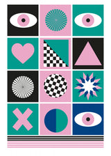 GEOMETRIC III Poster och Canvastavla